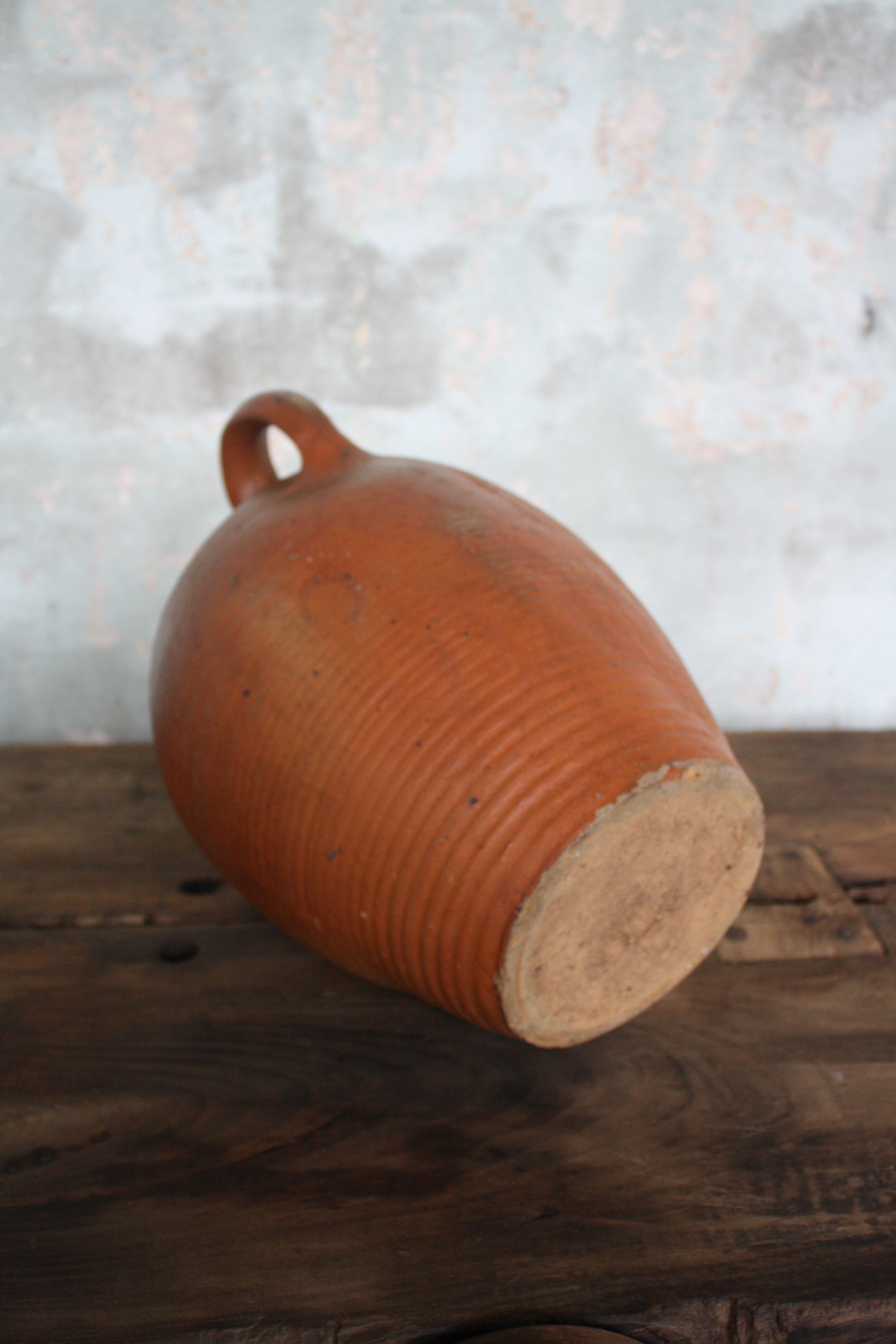 Vintage sandstone oil jar