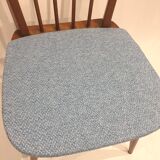 Pair of 60s reupholstered chairs