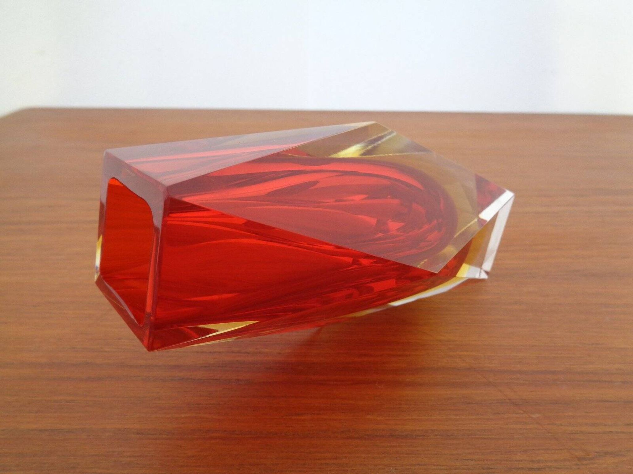 Vintage Italian Murano Glass Vase, 1960s