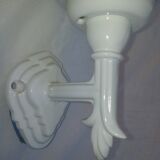 Pair of white wall sconces