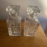 Pair of Crystal Whiskey Decanters