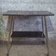 Desserte en laiton et formica annees 50/60