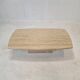 Italian coffee table in travertine, 1980s