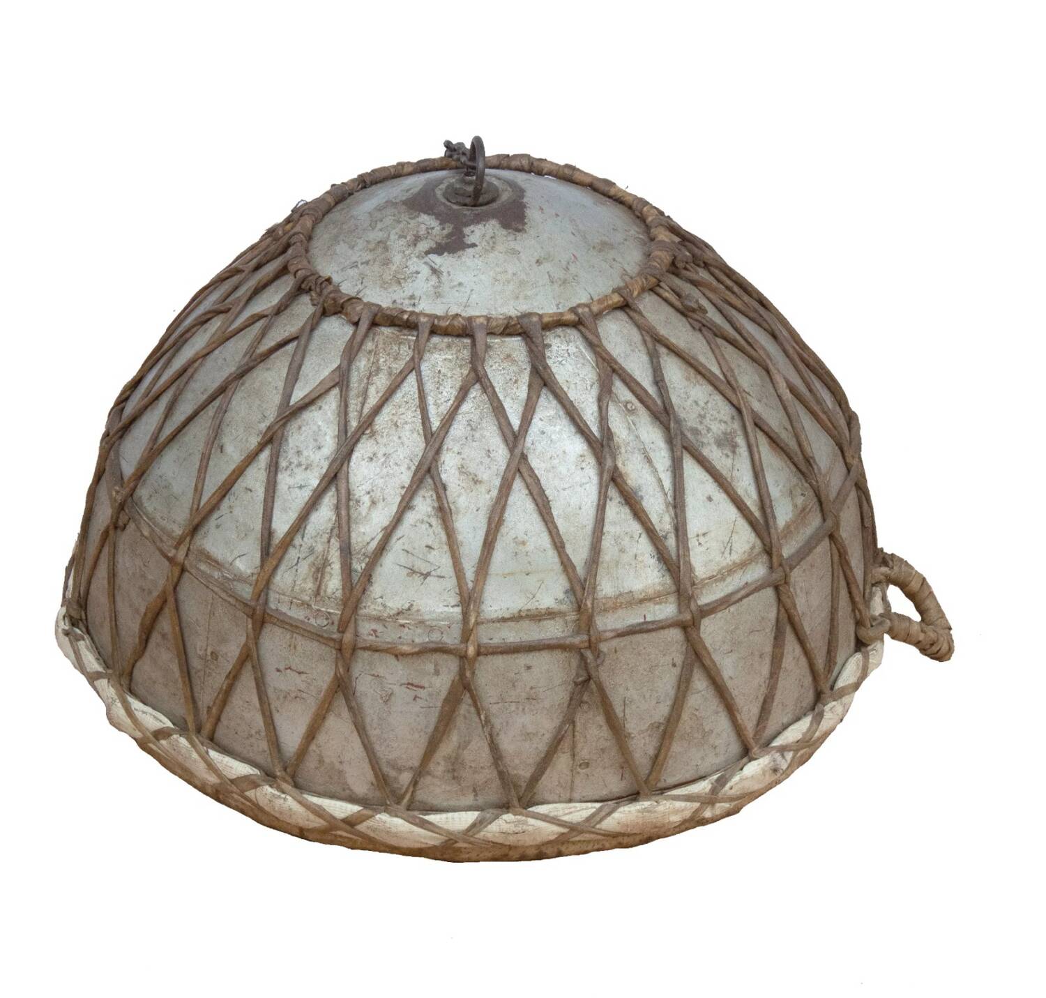 Suspension acier avec chaîne en métal de 60 cm avec cordage d’origine