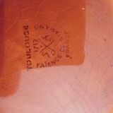 Plat en faïence deToulouse