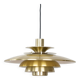 Danish vintage Verona pendant lamp by Kurt Wiborg, Jeka, 1980s