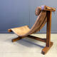 Vintage brutalist Brazilian easy chair, 1960s