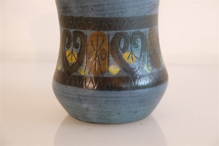 Ceramic vase by Jean de Lespinasse, 1960