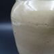 Grease pot with burgundy sandstone spout