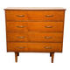 Commode vintage poignées dorées