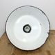 Industrial Blue Enamel Factory Lamp with Cast Iron Top, 1960s