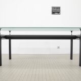 Dining table LC6 by Le Corbusier, Cassina edition 1928