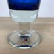 Glass vase Riihimaki Tamara Aladdin, blue, Scandinavian