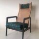 Fauteuil style bohème vintage par P. Muntendam pour Gebr. Jonkers