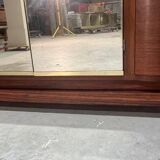 Art Deco wardrobe in rosewood