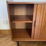 Sliding door cabinet
