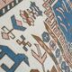 Vintage handmade Turkish rug 105x183 cm