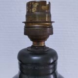 high ceramic lamp base lunetta vallauris h.47 cm