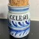 Set of 8 ceramic spice pots by Roger Capron