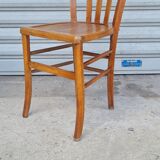 Bistro chair in solid oak