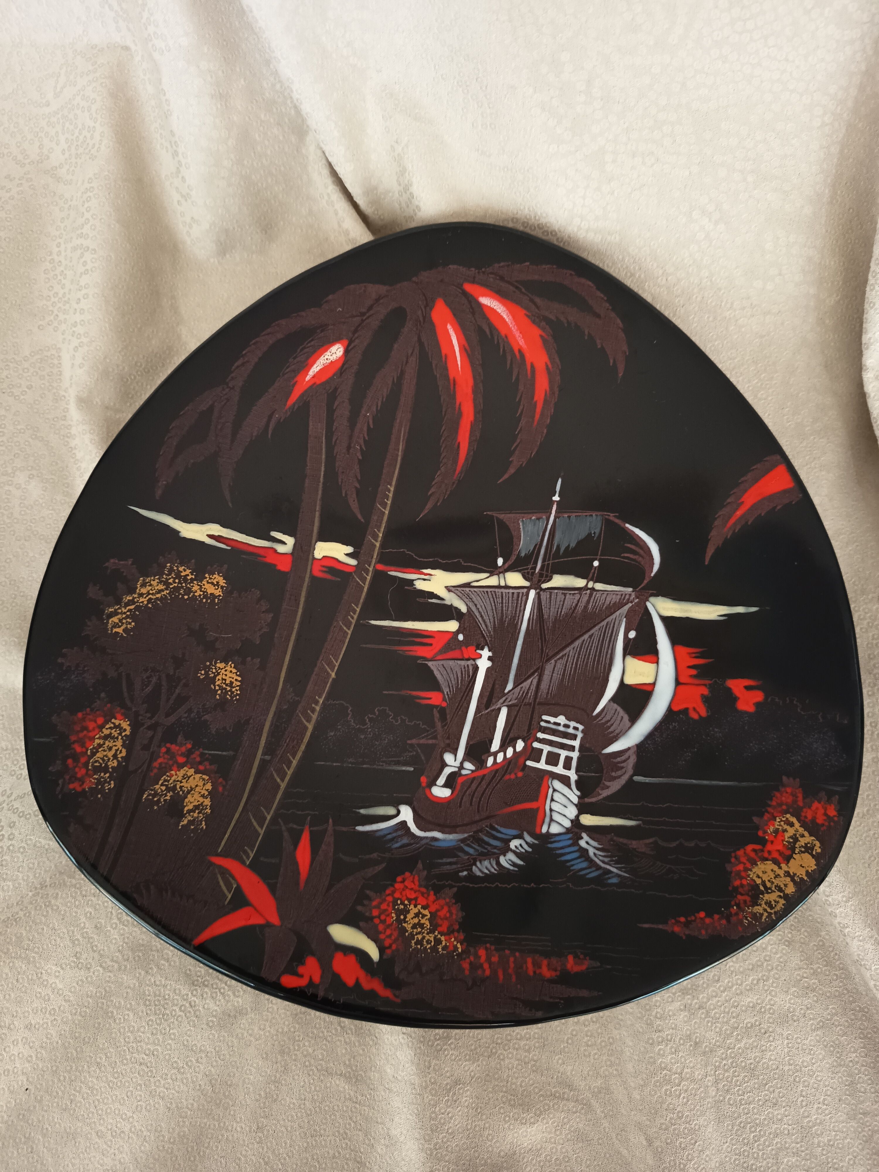 Longwy enamel plates