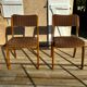 Paire de chaises 1970