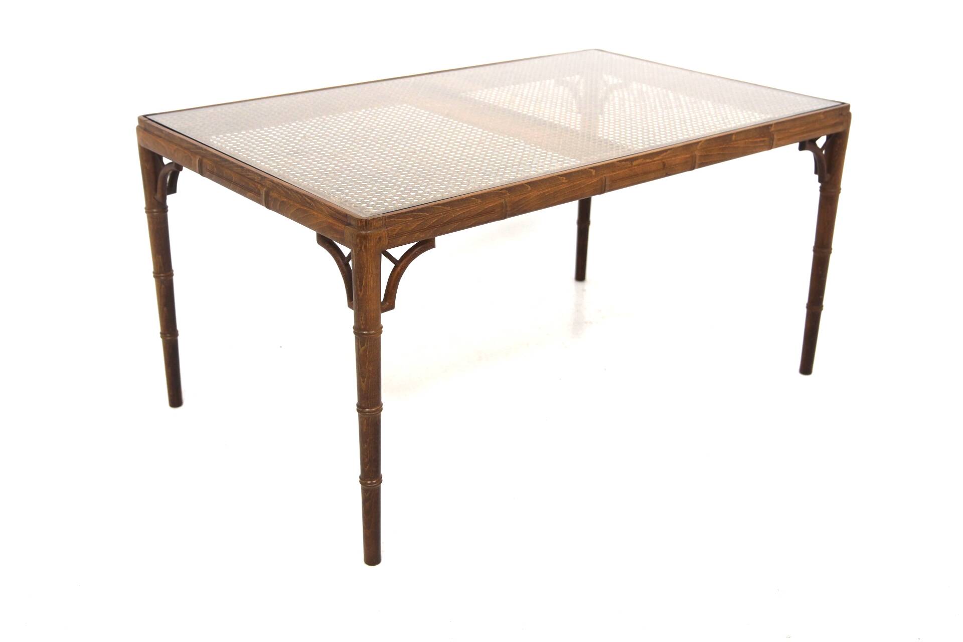 Beech and glass coffee table, Miranda of Sweden, Sweden, 2010