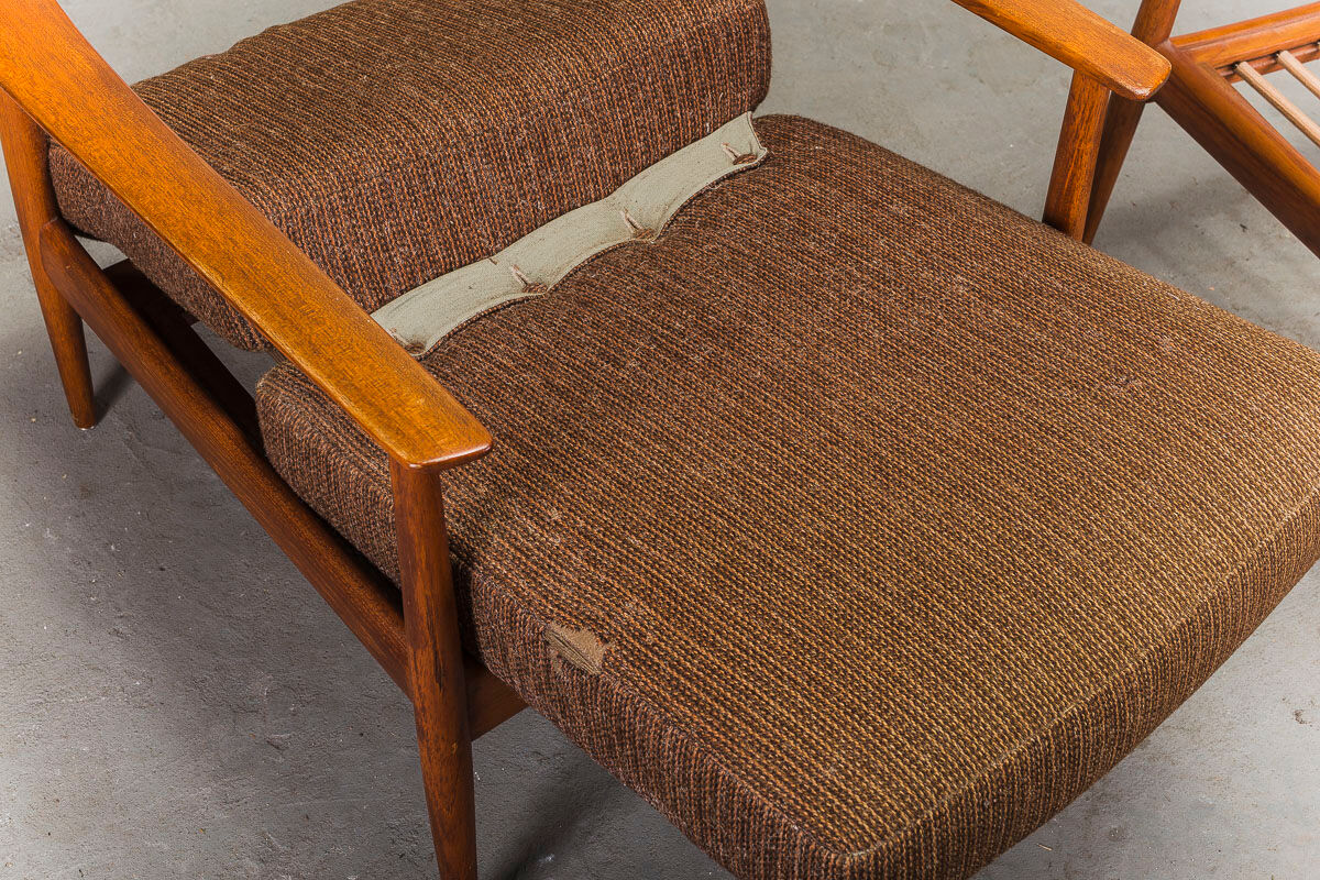 Danish teak living room set by Walter Knoll, 1960s