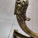 Table basse marbre et bronze