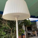 Large modernist designer floor lamp, Vibia pleats