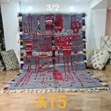 Handmade Moroccan Berber rug 300 x 200 cm