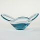 Glass platter, Danish design, 1960s, manufacturer: Holmegaard