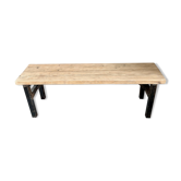 Banc vintage industriel (rénové)