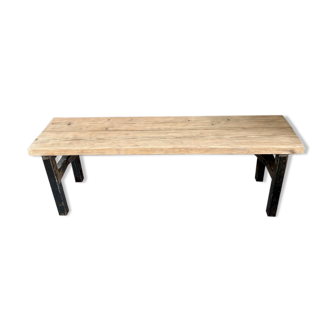 Vintage industrial bench (refurbished)