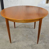 Scandinavian table in vintage teak 1960