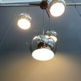 Chrome pendant lamp 1960s