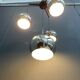 Chrome pendant lamp 1960s