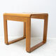 Table basse beechwood Tchécoslovaquie années 1970