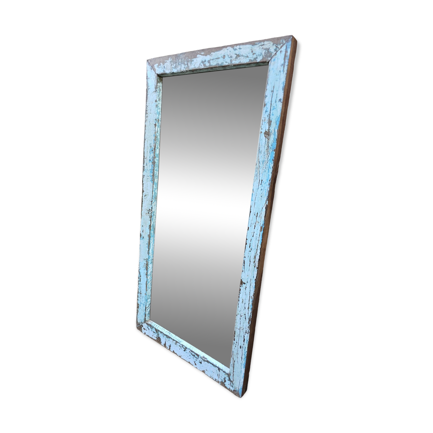 Teak mirror from Burma