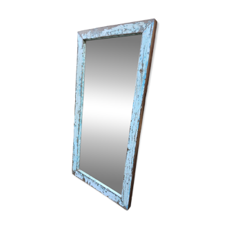 Burmese teak mirror