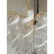 Murano Glass Virgola Chandelier by Simoeng