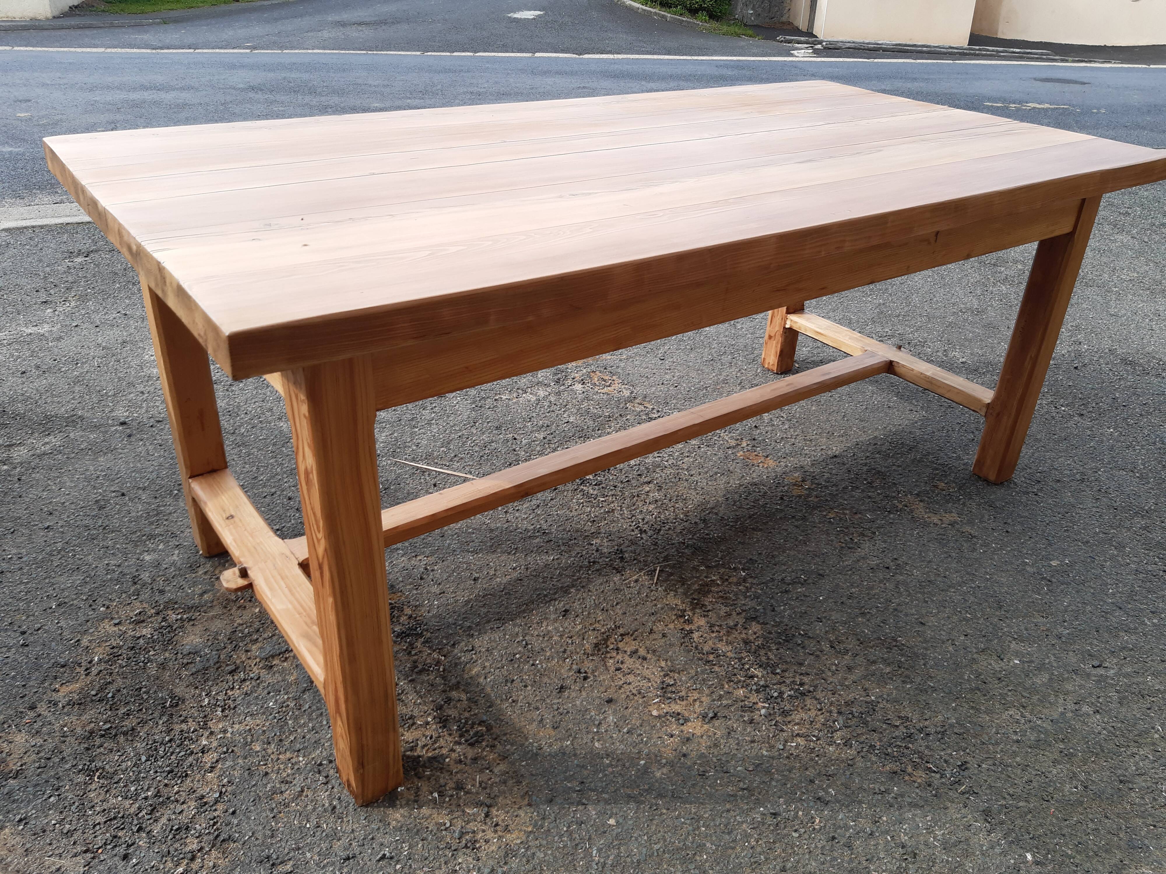 Restored old farmhouse table
