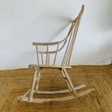 Pair of vintage rocking chairs by Lena Larsson