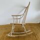 Paire de fauteuils à bascule vintage par Lena Larsson