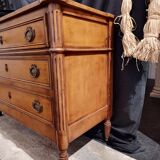 Chest of drawers 3 drawers Louis XVI style