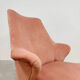 Fauteuil lounge design vintage 'Soft pink'