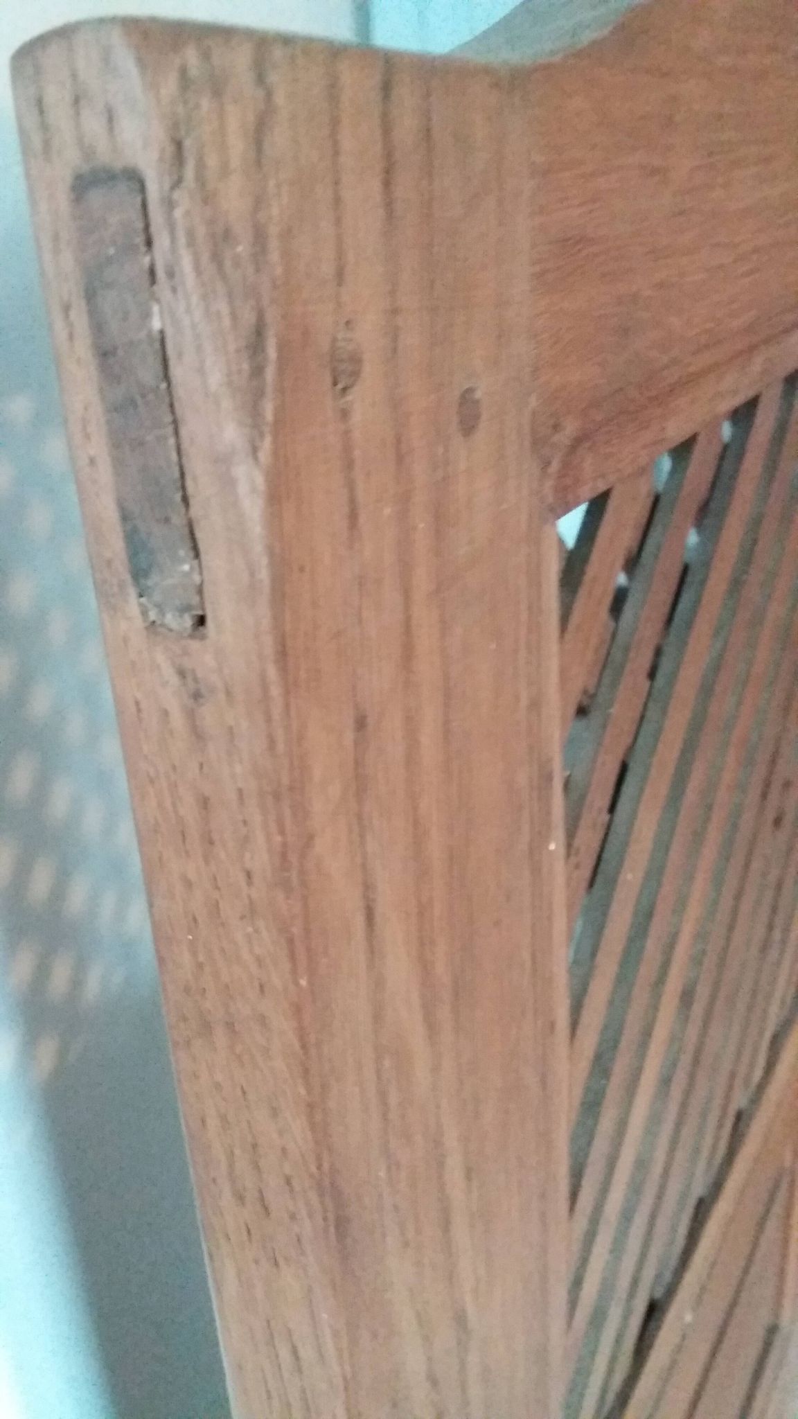 Solid oak screen