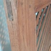 Solid oak screen