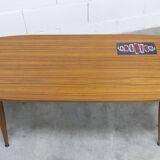 Nordic coffee table 1960 teak ceramic