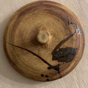 Pot ancien et son couvercle Poterie de la Colombe en grès 1975